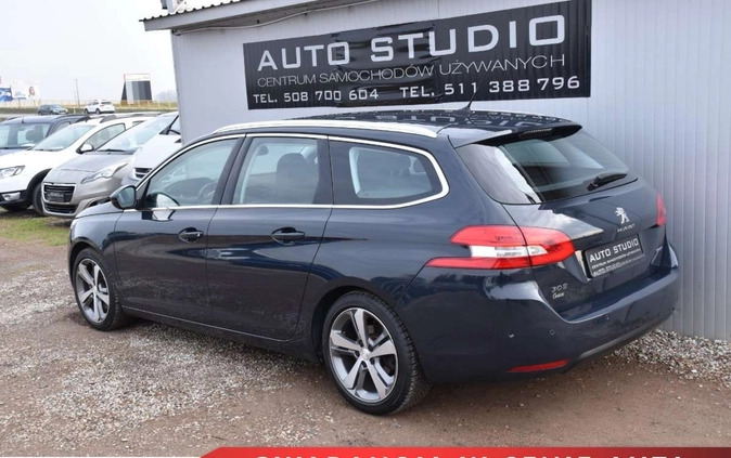 Peugeot 308 cena 36450 przebieg: 204660, rok produkcji 2015 z Leśna małe 781